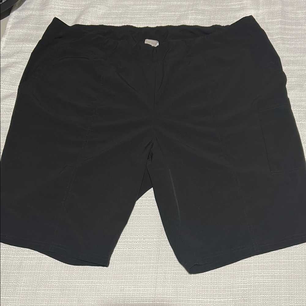 Chico's Black Athletic Shorts with Classic Design